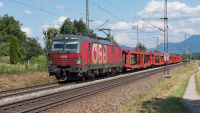 Elektrolokomotive ÖBB Vectron 1293 196 Niederstrass