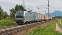 Elektrolokomotive Railpool Vectron 193 998-2 Güterzug Niederstrass