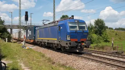 Elektrolokomotive Vectrong Blue Beacon X4 E-804 Niederstrass