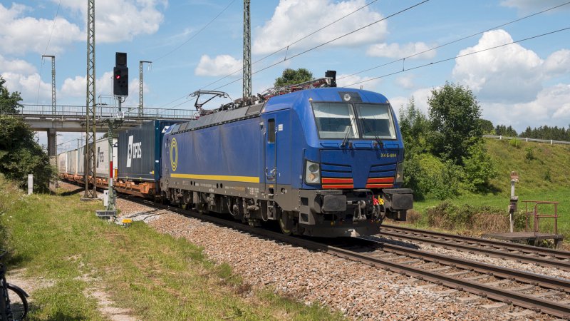 Elektrolokomotive Vectrong Blue Beacon X4 E-804 Niederstrass
