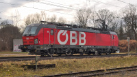 Elektrolokomotive ÖBB 1293 004 Lokwelt Freilassing
