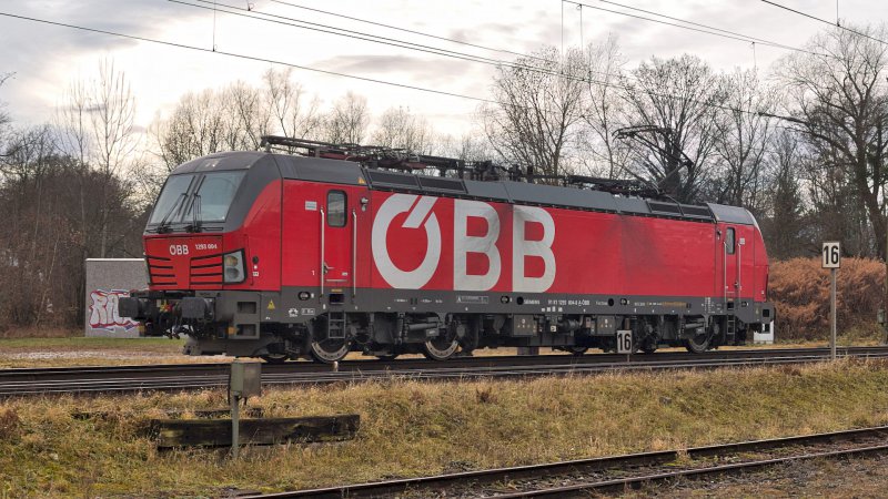 Elektrolokomotive ÖBB 1293 004 Lokwelt Freilassing