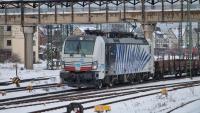 Lokomotion Siemens Vectron 193.770 mit einem Güterzug in Freilassing