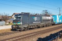 ELL Siemens Vectron 193 202 mit einem Güterzug bei Niederstrass