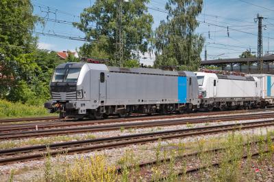 RAILPOOL Siemens Vectron 193 827 und 193 960 in Freilassing
