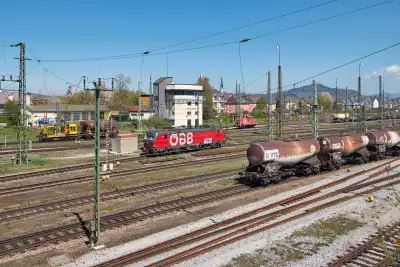 ÖBB Siemens Vectron 1293 am Bahnhof Freilassing