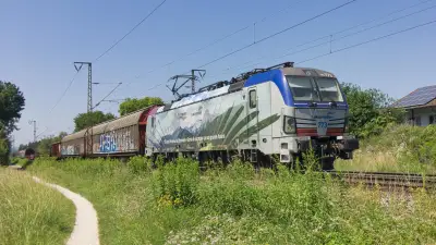 SIEMENS Vectron Lokomotion 193.773 Güterzug Freilassing