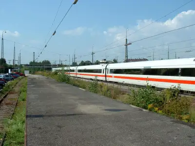 Taufe DB ICE 1 401 056-7 'Freilassing' Bahnhof Freilassing