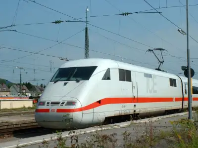 DB ICE 1 401 056-7 Taufe 'Freilassing' am Bahnhof Freilassing