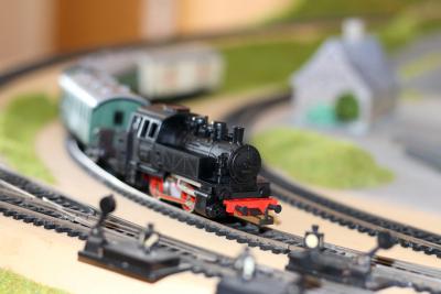 PIKO Modelleisenbahn Dampflok Junior, NOCH Fertiggelände