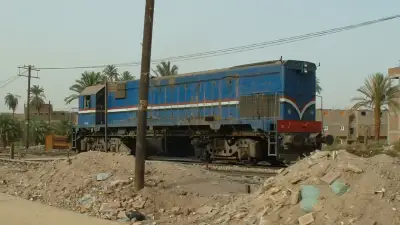 Amerikanische Diesellokomotive Luxor Ägypten GM EMD G22