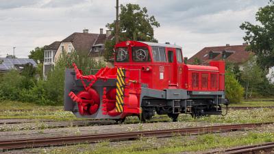 Schneeräumer Deutsche Bahn DB Freilassing