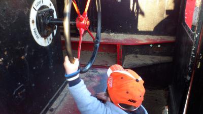 Rangierlokomotive Köf Führerstand St. Englmar Rangierlokomotive