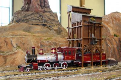 LGB-Westernbahn der Lokwelt Freilassing Bekohlung