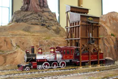 LGB-Westernbahn der Lokwelt Freilassing Bekohlung