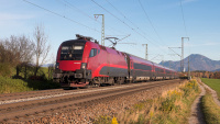 ÖBB Railjet Taurus 1116 235 Elektrolok Niederstrass