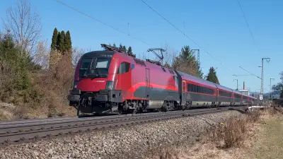 Elektrolok ÖBB Taurus 1116 218 Railjet Freilassing