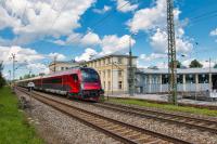 Railjet der ÖBB in Freilassing