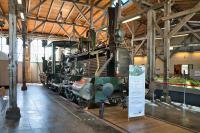 Zersägte Dampflokomotive Lokwelt Freilassing