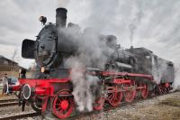 Dampflokomotive BR 38 in Freilassing