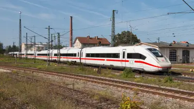 DB 9205 ICE 4 Deutsche Bahn Bahnhof Freilassing