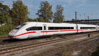 ICE 4 9205 Deutsche Bahn DB Bahnhof Freilassing