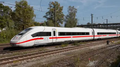 ICE 4 9205 Deutsche Bahn DB Bahnhof Freilassing