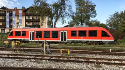 Dieseltriebwagen DB 640 014-6 Betriebswerk Freilassing