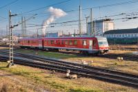 VT 628, VT 928 am Bahnhof Freilassing