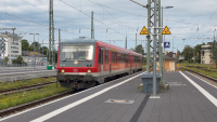 DB 628/928 578 Bahnhof Freilassing RB45 nach Salzburg