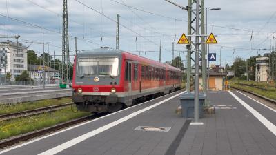 DB 628/928 578 Bahnhof Freilassing RB45 nach Salzburg