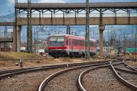 VT 628 am Bahnhof Freilassing