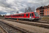 Triebzug 628 649 der Südostbayernbahn