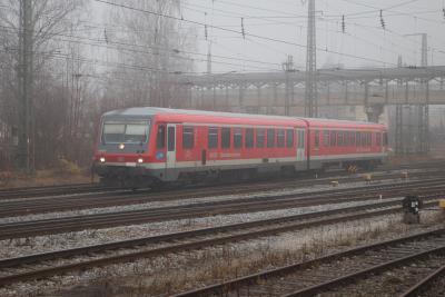 VT 628 der Deutschen Bahn in Freilassing