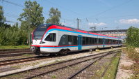 Triebzug Bayerische Regiobahn BRB Flirt 1 ET 134 Freilassing