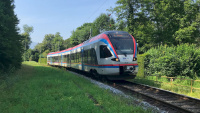 Regionalzug Triebzug Stadler Flirt 1 BRB ET 131 in Freilassing