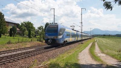 BRB ET 308 Elektrotriebzug Stadler Rail Flirt 3 Niederstrass