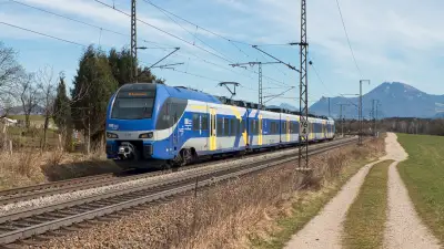 BRB ET 329 Bayerische Regiobahn Elektrotriebzug Niederstrass