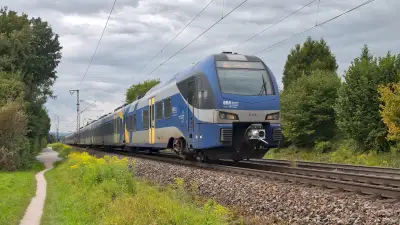 Elektrotriebzug BRB ET 316 STADLER Flirt 3 Freilassing