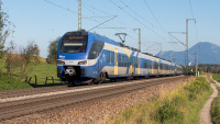 Elektrotriebzug BRB ET 305 Transdev Bahnland Bayern Niederstrass