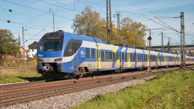 Bayerische Regiobahn BRB ET 307 Stadler Flirt 3 Freilassing