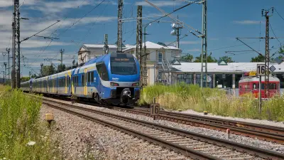 Meridian ET 312 Elektrotriebzug Lokwelt Freillassing