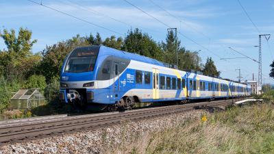 Elektrotriebzug BRB STADLER Flirt 3 ET 302 Freilassing 