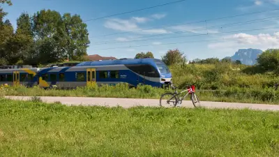Elektrotriebzug Meridian STADLER Flirt 3 bei Freilassing