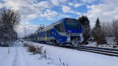 Elektro-Triebzug Stadler Flirt 3 BRB ET 313 Freilassing