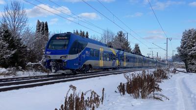 BRB ET 310 Elektro-Triebzug Bayerische Regiobahn Freilassing