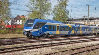 BRB ET 304 Elektrotriebzug Bayerische Regiobahn Freilassing