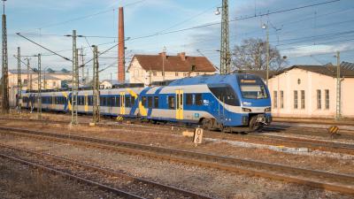 Elektrotriebzug BRB ET 317 Bayerische Regiobahn Freilassing