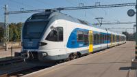 Stadler Flirt Triebzug MÁV-START 415 025 Balatonfüred Ungarn