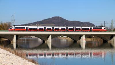 ÖBB 4024 020-1 Saalach-Brücke Freilassing Salzburg